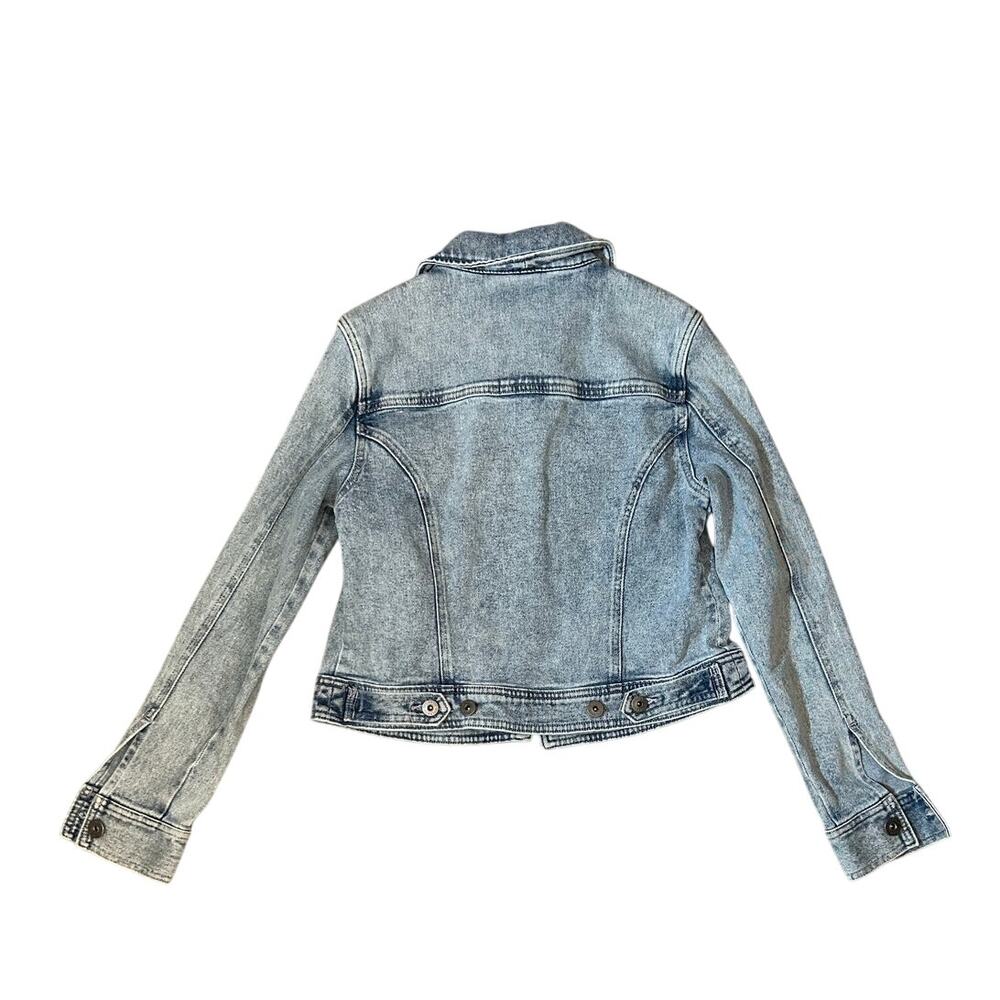 Cropped Denim Jacket - image 5